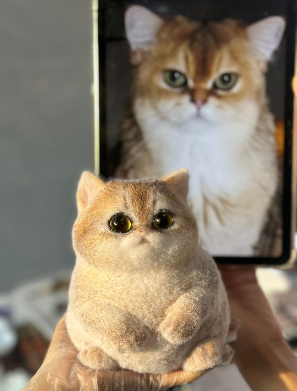A002: Customized Chubby Big Size Silicone Cat ----'chat' icon on the right bottom to send photos to us