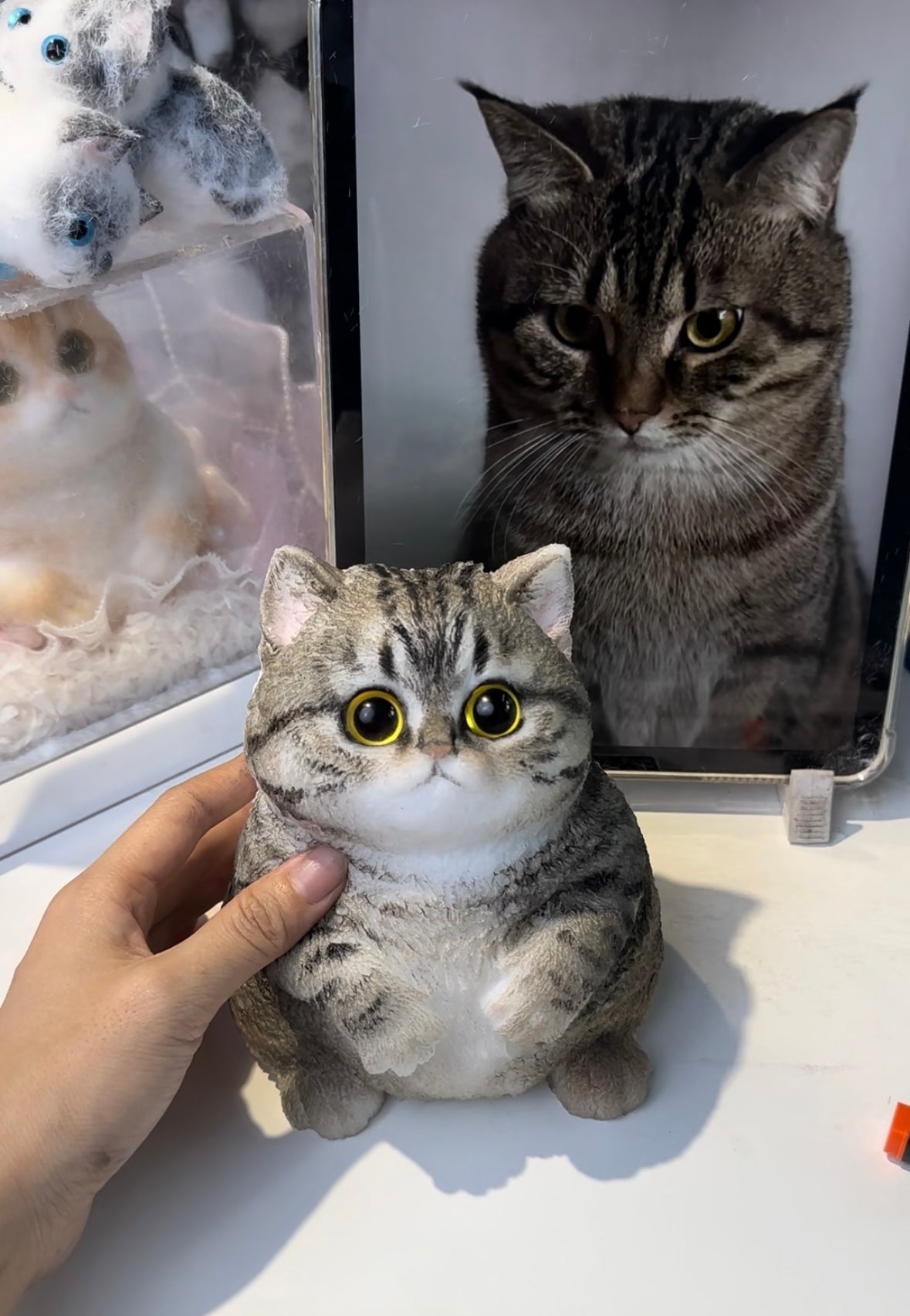 A002: Customized Chubby Big Size Silicone Cat ----'chat' icon on the right bottom to send photos to us