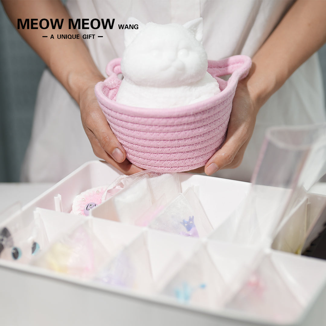 A13: The DIY Kit of Squishy Chubby Kitty(48 items included)