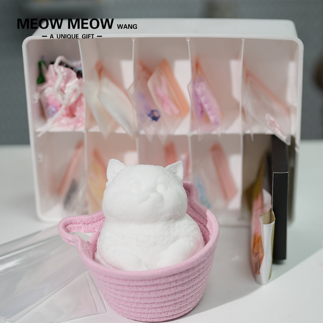 A13: The DIY Kit of Squishy Chubby Kitty(48 items included)