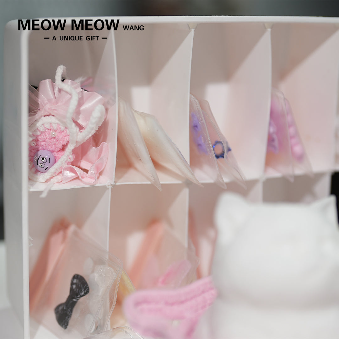 A13: The DIY Kit of Squishy Chubby Kitty(48 items included)