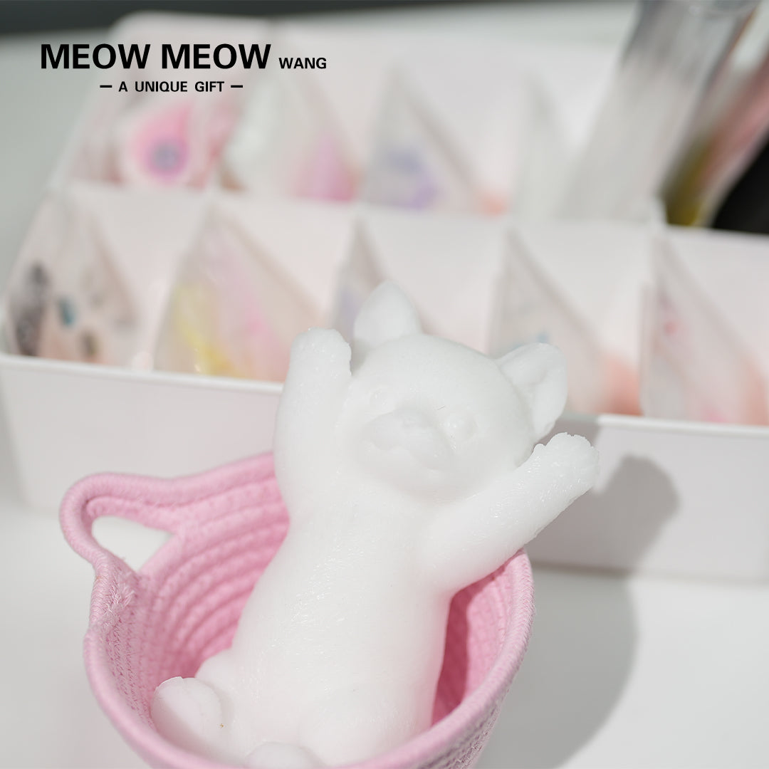 A12: The DIY Kit of Squishy Slim Kitty (48items included)