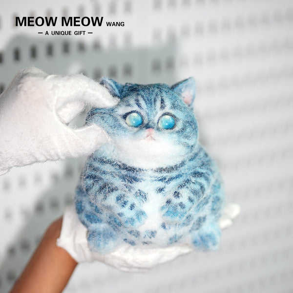 C26:A Mysterious Blue Cat With Starry Eyes