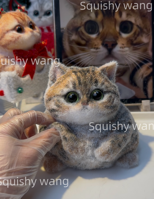 A02:Super Fluffy Chubby Doo Cat