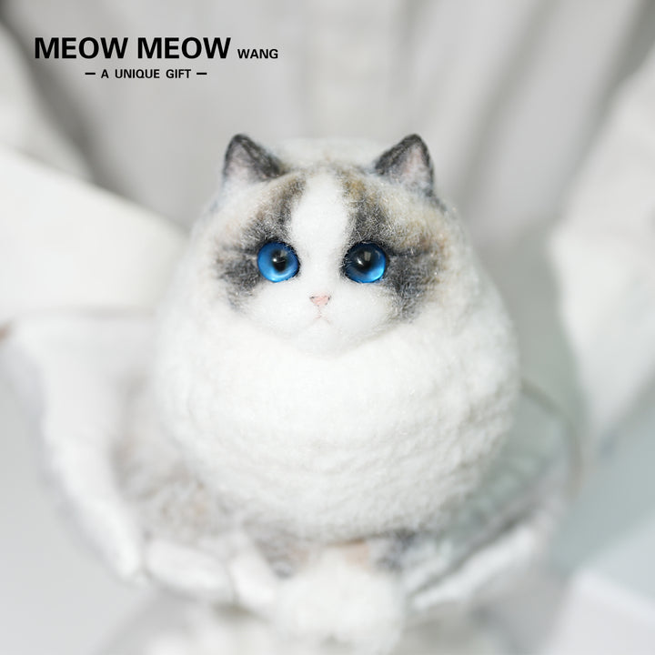 Fat Ragdoll A12:Super Cute Chubby Long-haired Ragdoll Cat – Squishy Wang Diy