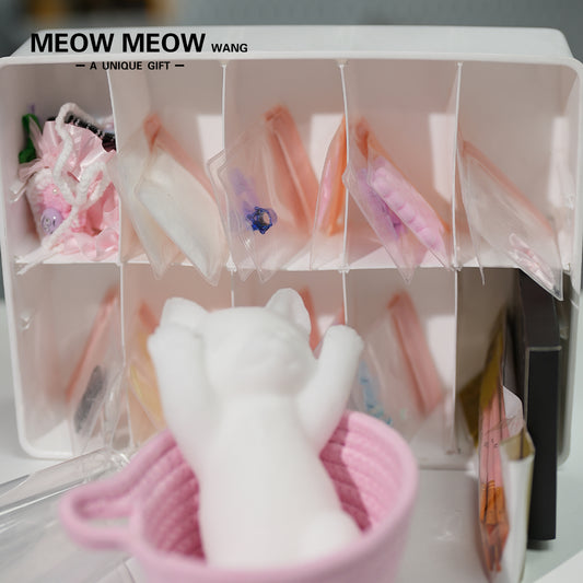 A12: The DIY Kit of Squishy Slim Kitty (48items included)